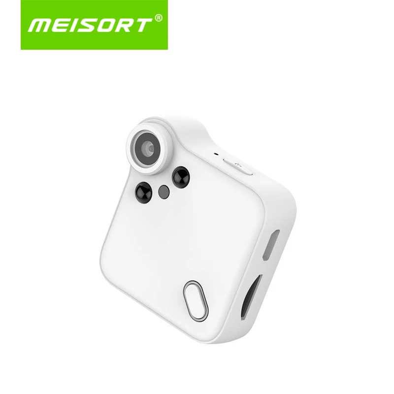 Meisort Wi Fi мини камера HD 720P носимая IP датчик движения Велосипедное тело микро DV DVR