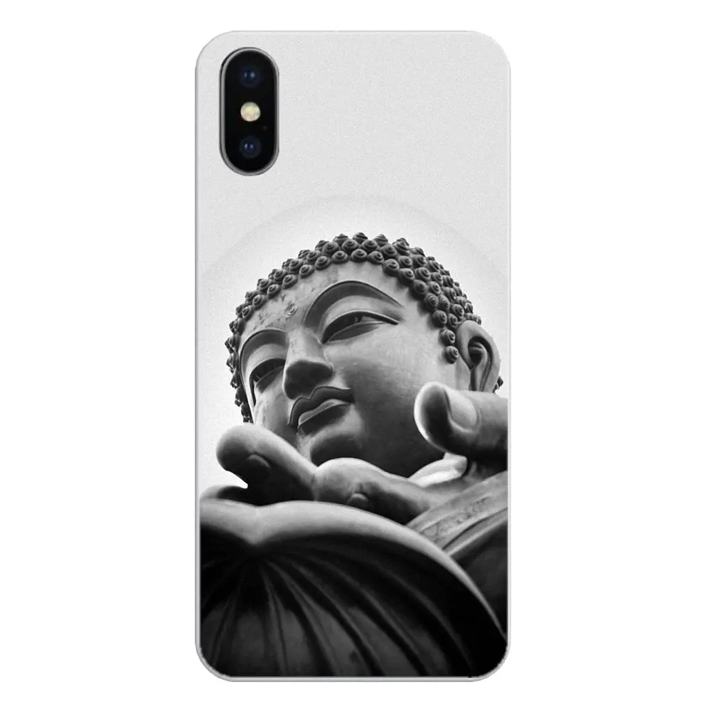 Статуя Будды силиконовый чехол для телефона Huawei G7 G8 P7 P8 P9 Lite Honor 4C 5X 5C 6X Mate 7 8 9 Y3 Y5 Y6 II