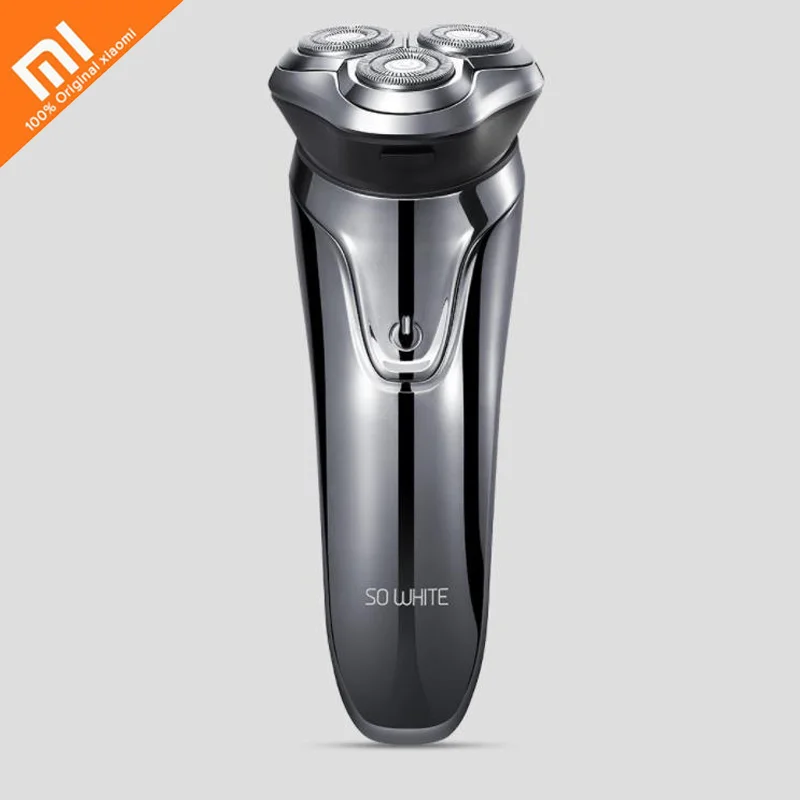 Xiaomi mijia SO WHITE 3D интеллектуальная управляемая бритва анти-Зажимная USB быстрая
