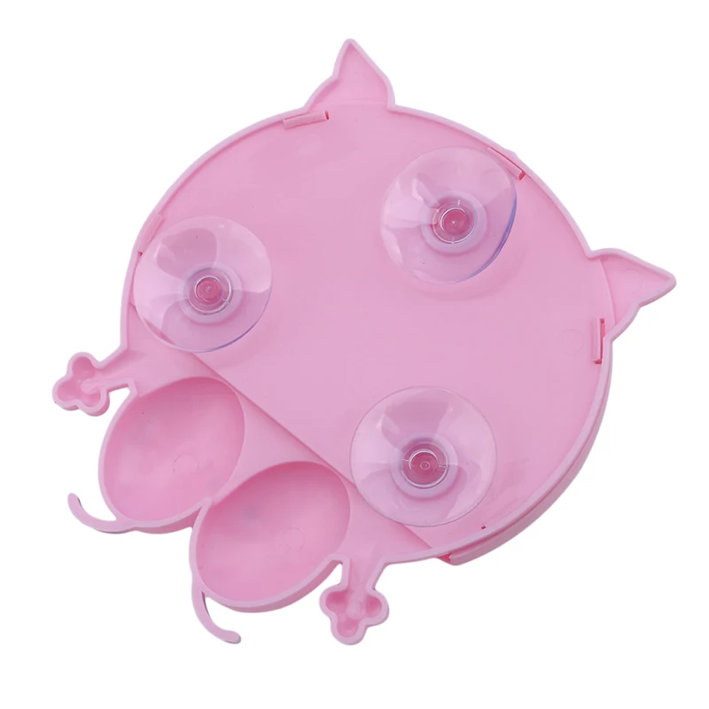 Kawaii присоска посуда для хранения Мультфильм Лягушка зубная щетка держатель