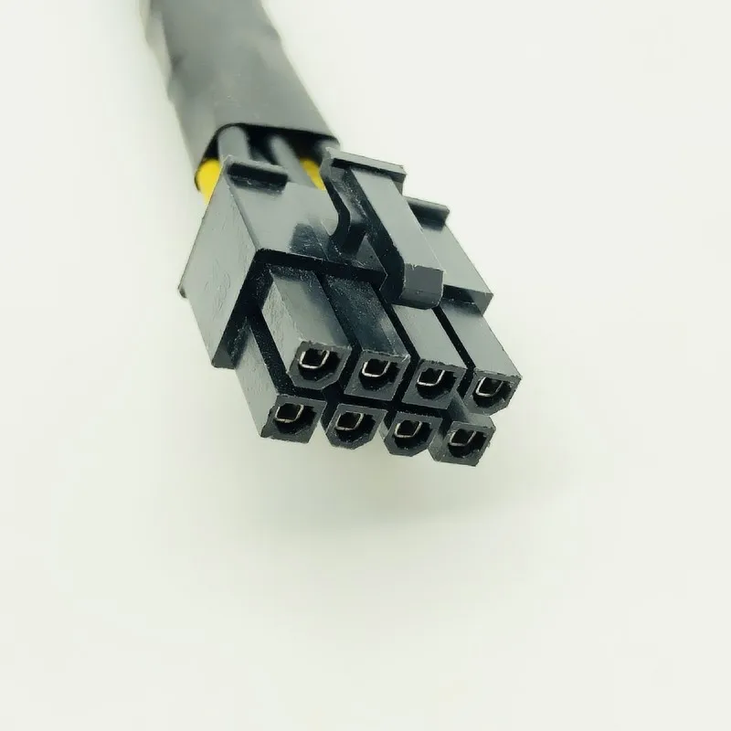 Высококачественные модульные кабели питания с черным рукавом для ЦП 8Pin 4 + 4pin