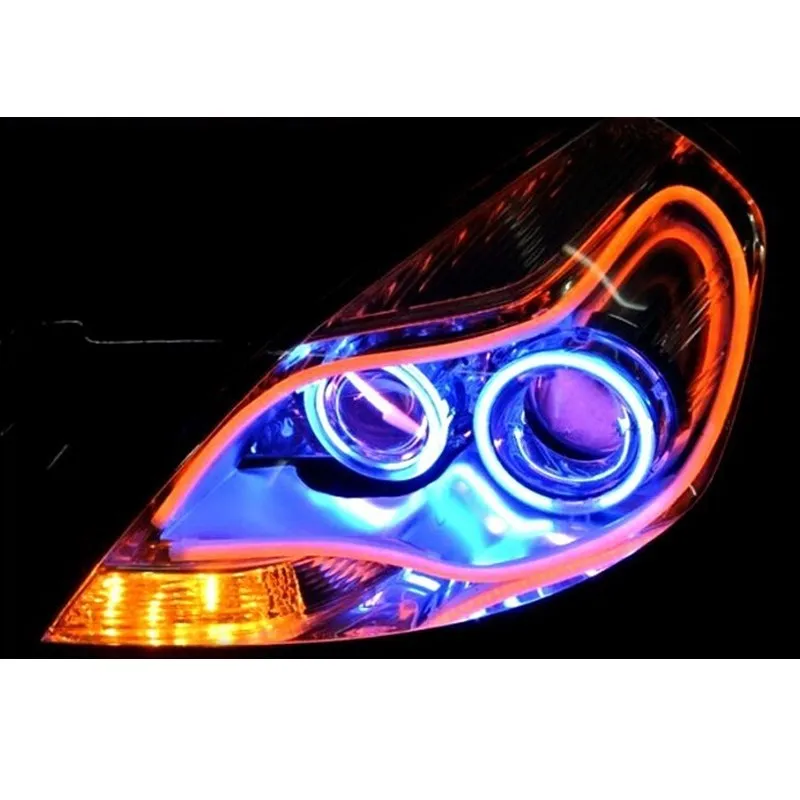 Гибкая светодиодная лента для дневных ходовых огней 2 х45 см|lights style|light runninglight strip |