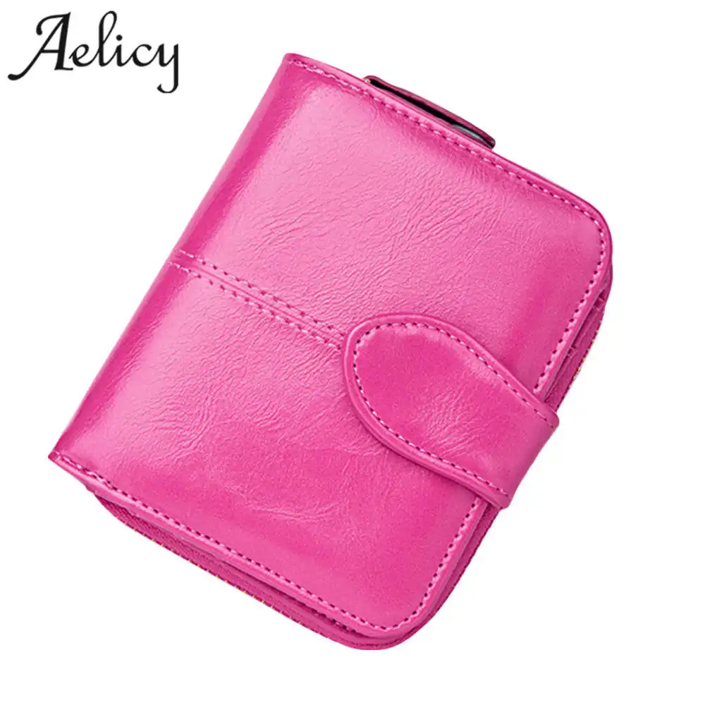 Роскошный модный женский кошелек Aelicy Женский высокого качества Кожаный