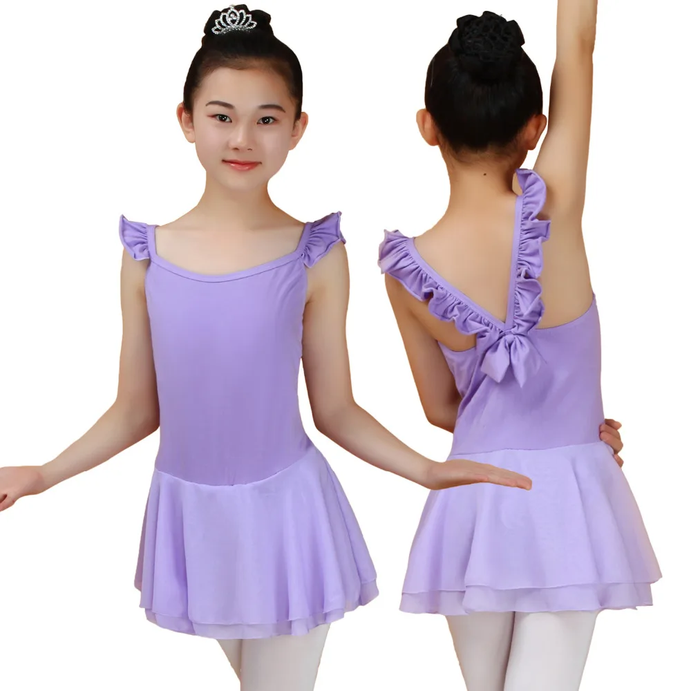 Балетное платье пачка для девочек фиолетовое/розовое гимнастики 2016|ballet dress|girls