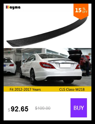 Стиль renntech углеродное волокно задний багажник спойлер для Benz класс CLS CLS250 CLS350 CLS63 2012- год W218 автомобиль спойлер заднего крыла