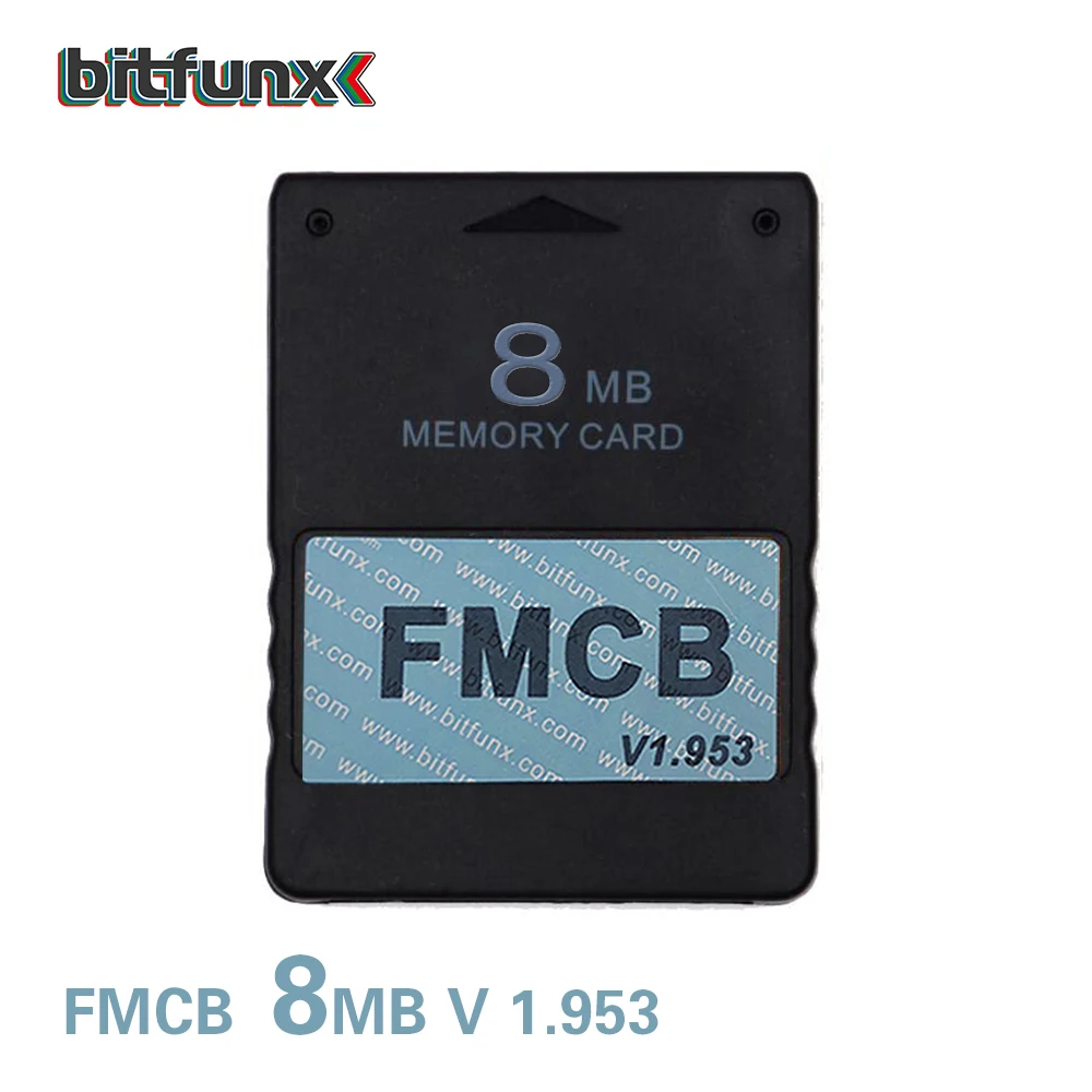 БитФанкс FMCB Память карта 1.953 8МБ для PS2 Playstation 2 + Адаптер SATA HDD Game Star + SATA Жесткий диск с установленными играми.