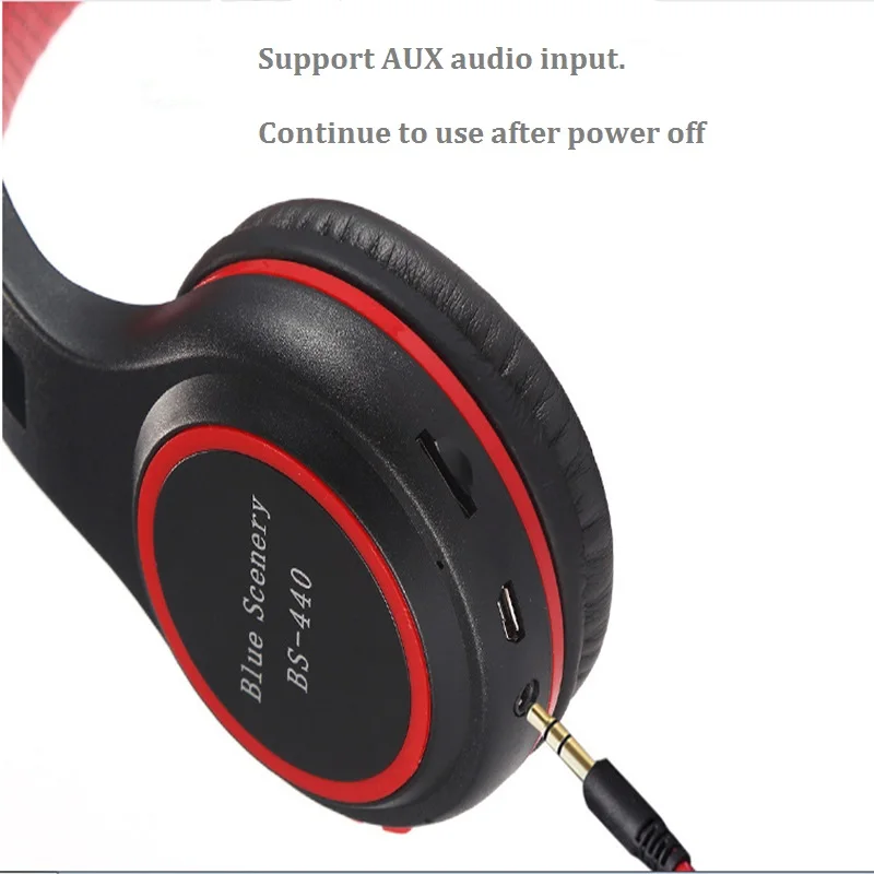 Bluetooth Беспроводные наушники с шумоподавлением над ухом Стерео гарнитура для