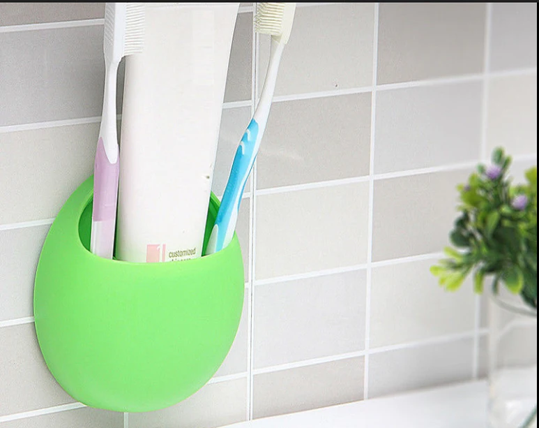 Ванная комната настенная подставка для зубных щеток крепление на присоске