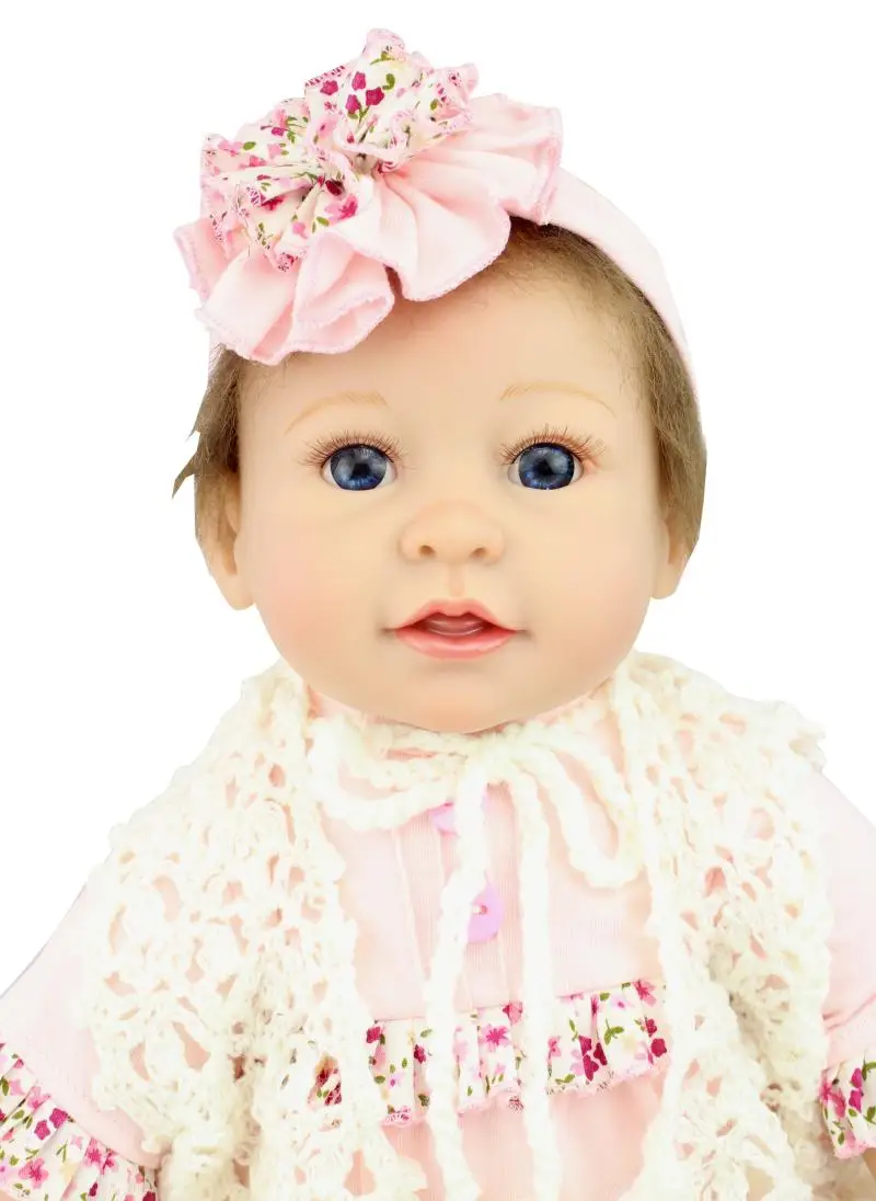 NPK COLLECTION DOLL 55cm Silicone Reborn Baby Dolls Toy Soft Body Newborn Boy Babies For Girls Play House Kid Birthday Gift | Игрушки и