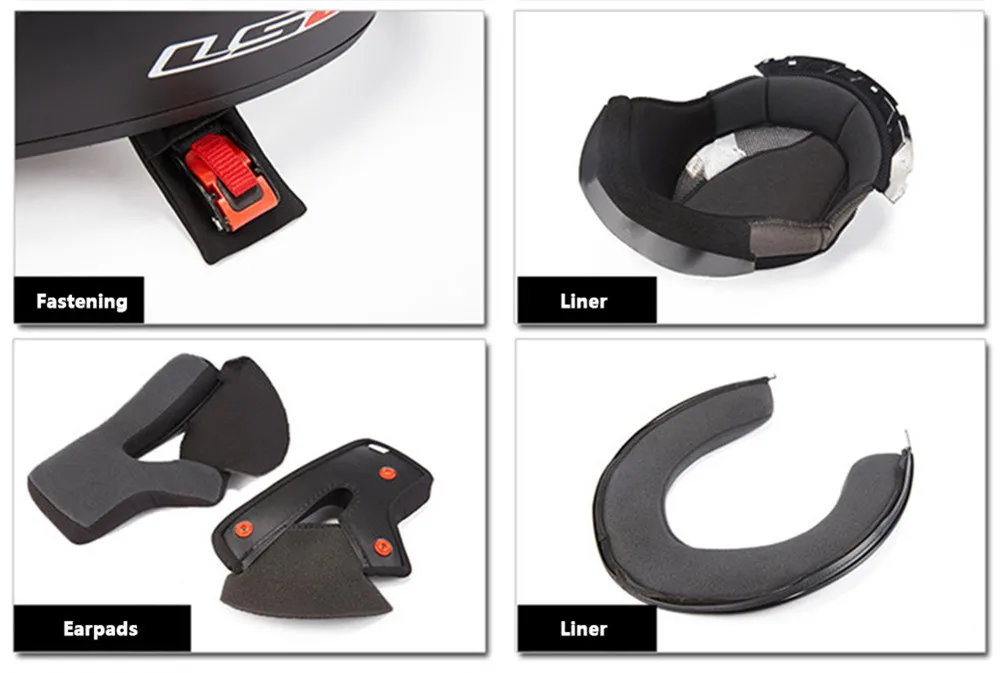 Мотоциклетные шлемы с полным лицом, шлем Moto Kask Capacetes de Motociclista LS2 Шлемы Размер M L XL XXL