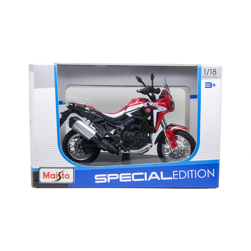 Модель мотоцикла Maisto 1:18 модель Africa Twin DCT из сплава миниатюрная гоночная игрушка