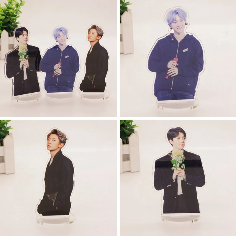 EXO Cute стоя Action Figure Doll акриловая подставка настольная декор канцелярские