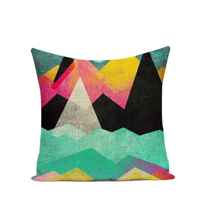 Абстрактные декоративные подушки с геометрическим рисунком|african pillows|ethnic cushionspillow