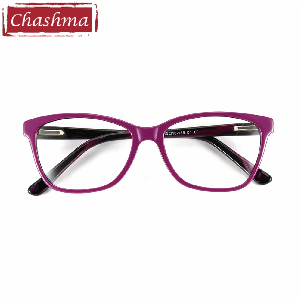 Женские очки Chashma брендовые из ацетатного материала модные трендовые стильные
