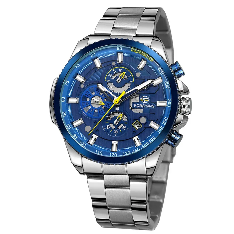 Роскошные часы высокого качества reloj мужские механические relogio masculino # F | Наручные