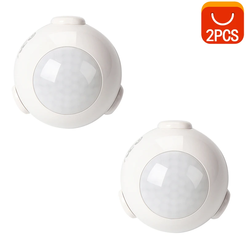 2PCS NEO COOLCAM Smart WiFi PIR датчик движения датчик человеческого тела детектор домашней сигнализации умный датчик движения тела PIR датчик движения - Цвет: 2PCS