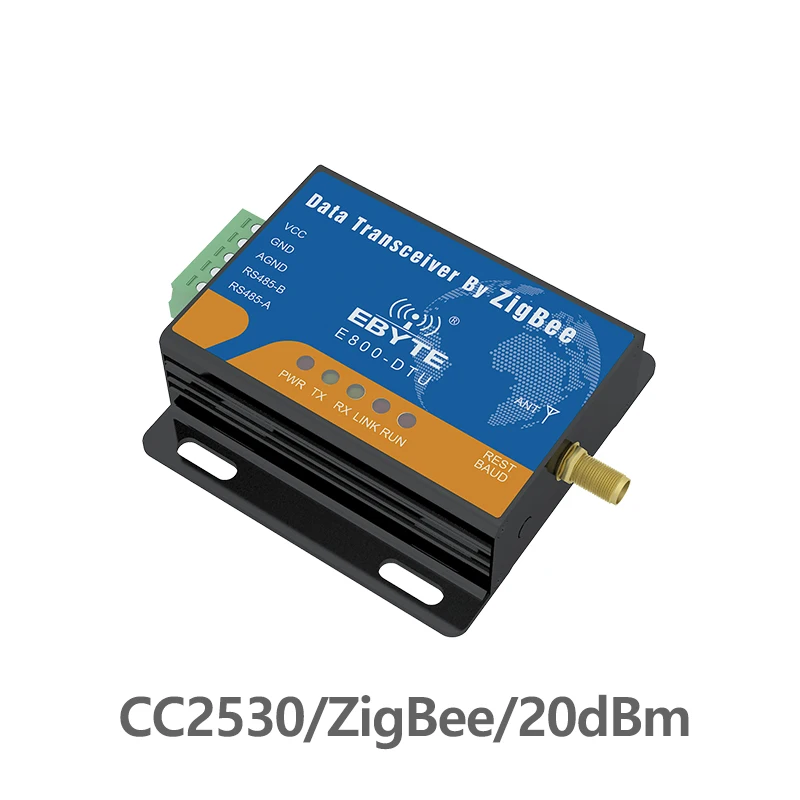 E800-DTU(Z2530-485-20) Zigbee CC2530 модуль RS485 240MHz 20dBm сеть Ad Hoc сеть 2,4 GHz Zigbee радиочастотный трансивер