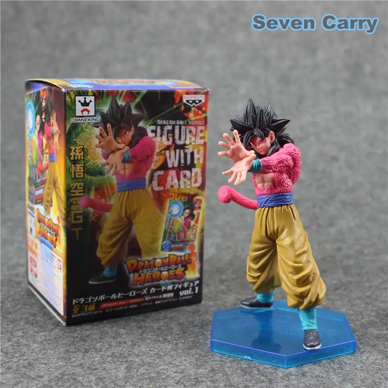 Dragon Ball Z герои Супер Saiyan 4 Сон Гоку Рисунок Коллекционная модель Игрушки для