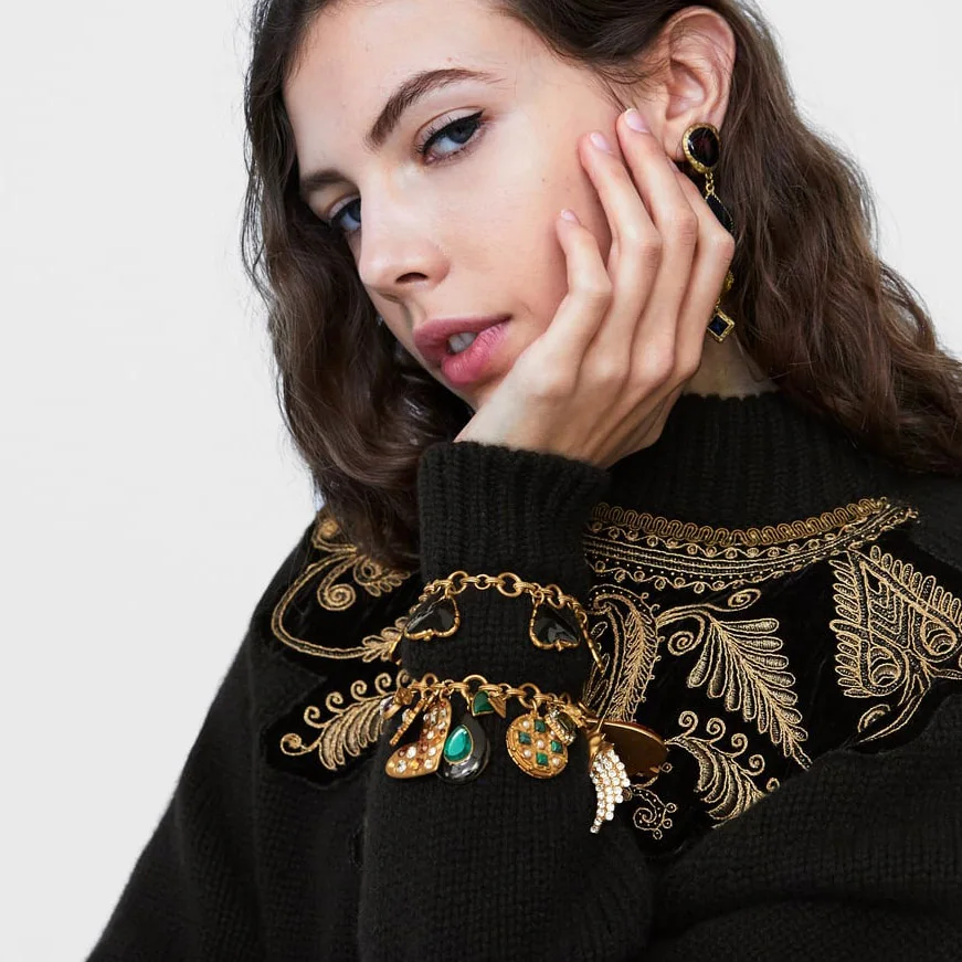 FASHIONSNOOPS винтажный браслет с сердцем и для женщин этнические свадебные браслеты