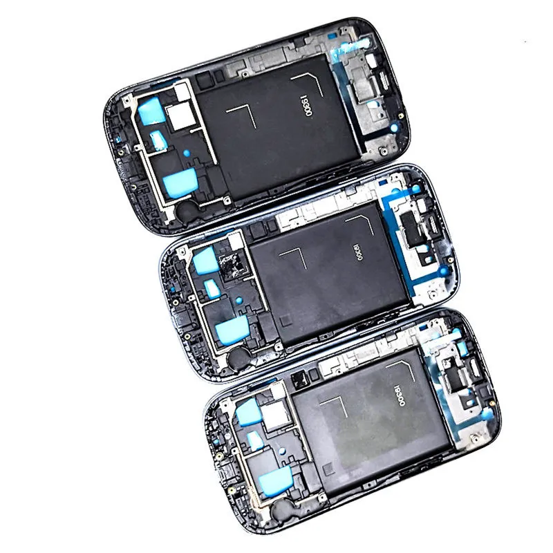 Передняя рамка для Samsung Galaxy S3 I9300 панель ЖК держатель Запчасти ремонта жилья