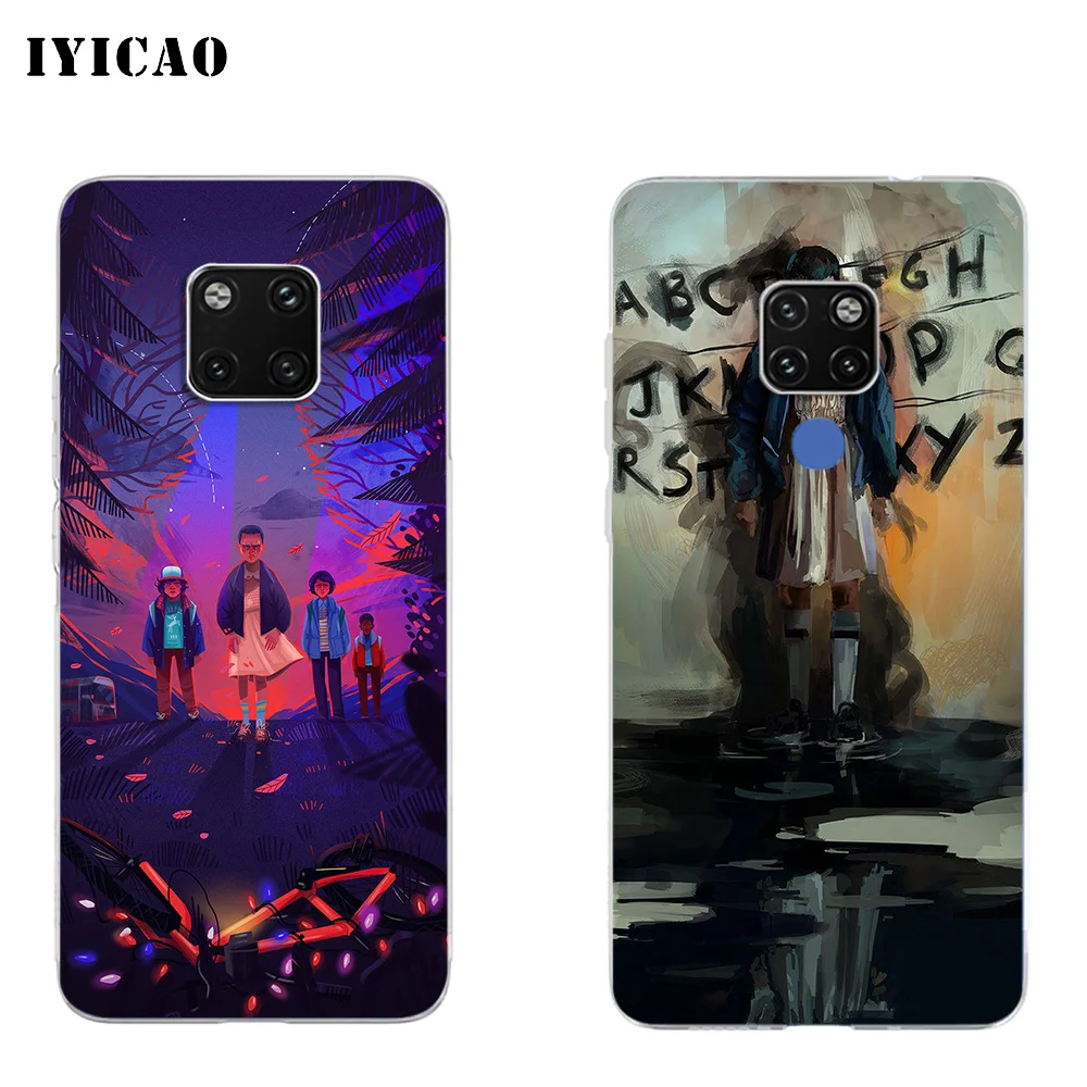 IYICAO странные вещи Мягкий силиконовый чехол для телефона Huawei Mate 10 20 Lite Pro Nova 2 2i 3 3i 4