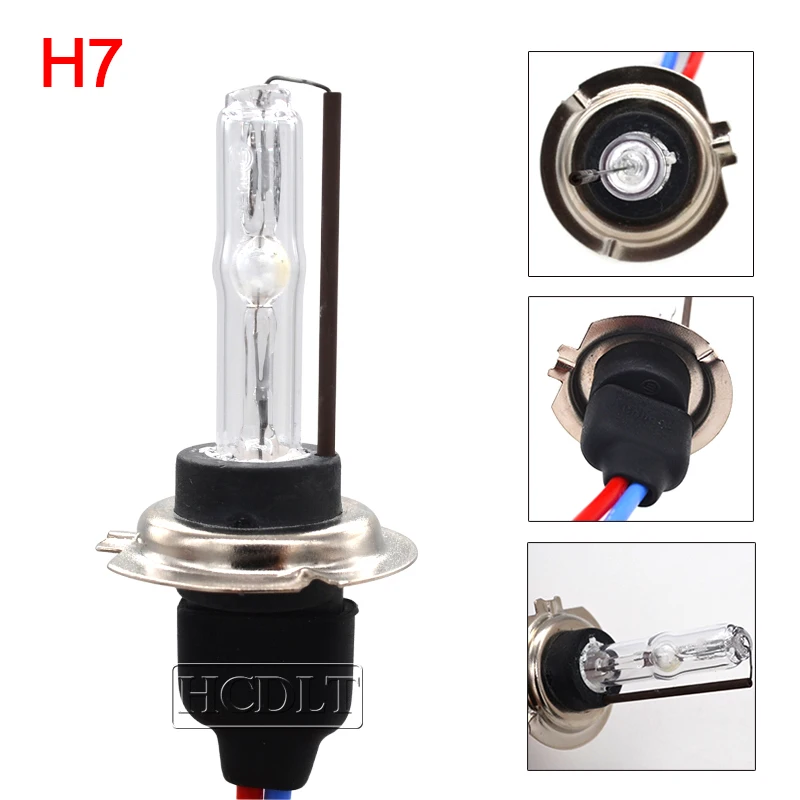 HCDLT оригинальная 45 Вт Cnlight H7 H1 H11 9005 HB4 HID ксеноновая лампа 4300 К 6000 шариковая для 55