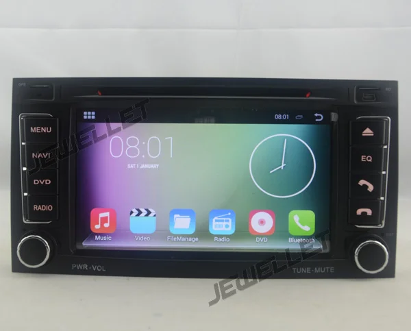 Восьмиядерный IPS экран Android 10 автомобильный DVD GPS Радио Навигация для 2002 2010 VW Touareg с