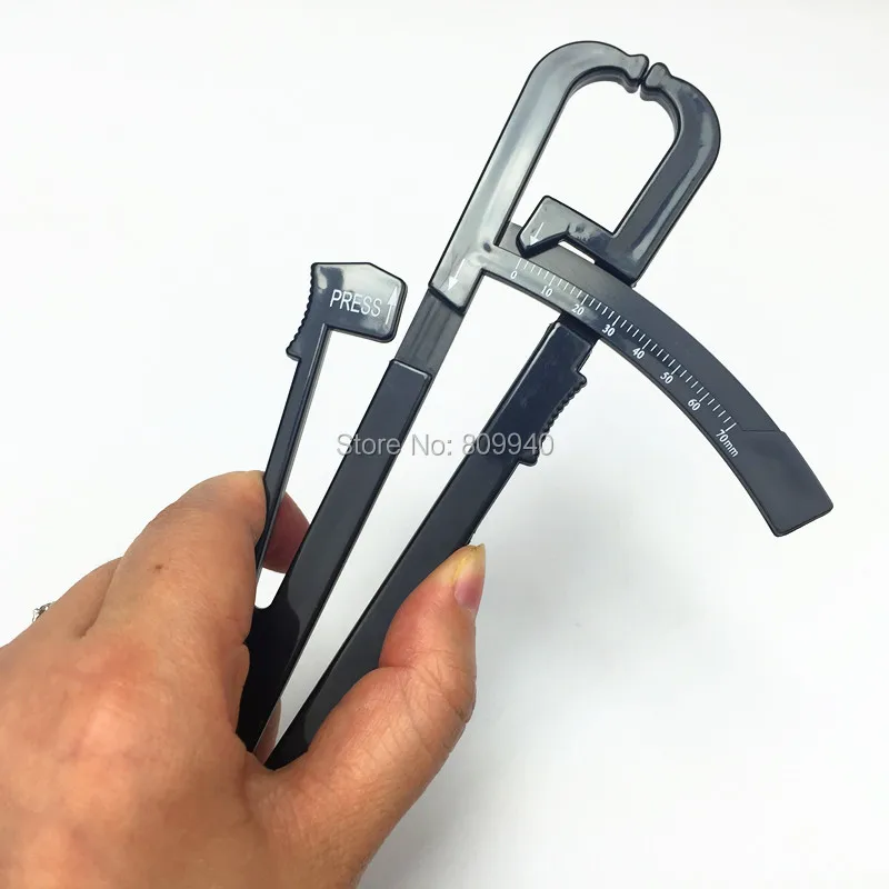 Черный цвет Nls анализатор кожи тела жира штангенциркуль тестер измеряет