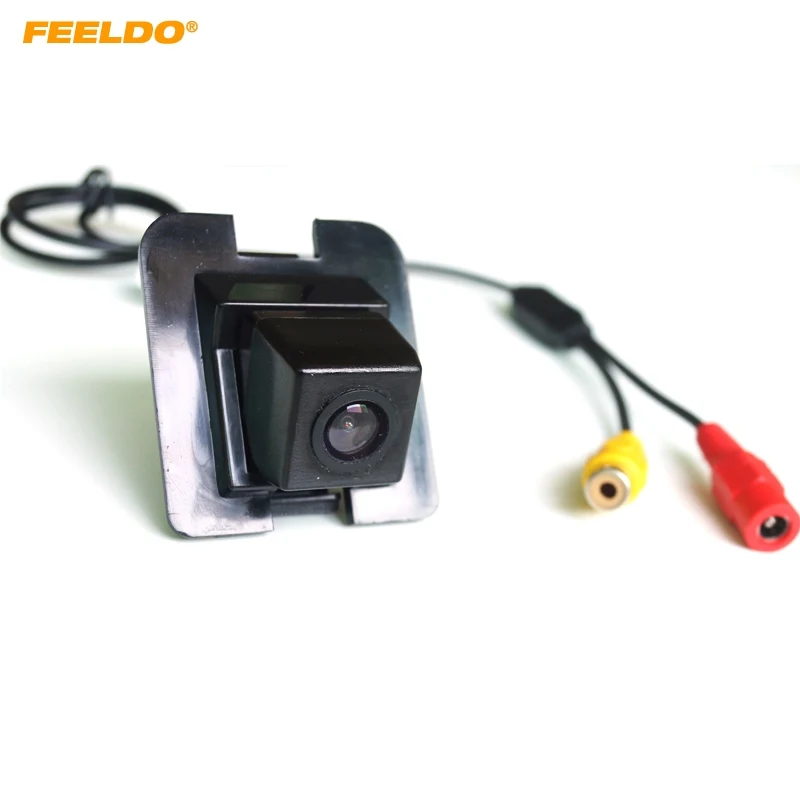 

FEELDO 1PC Car Rear View Camera With LED Lights For Mercedes Benz S-Class Special Reverse Backup Camera #FD-4775