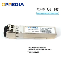 10gbase cwdm zr sfp transceiver10g 80km 14701610nm zr sfp transceiver module100 compatible with huawei equipments