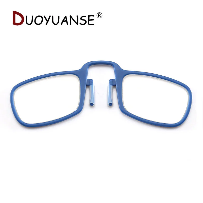 Стильные портативные тонкие очки для чтения с оптикой Pince Nez, без руки, для пожилых мужчин и женщин+ 1,0+ 2,00+ 2,50
