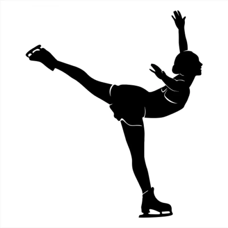 

Современные наклейки и наклейки для автомобилей, 30x28 см, для зимнего катания на коньках, наклейки для спортивных автомобилей, для ледяного т...