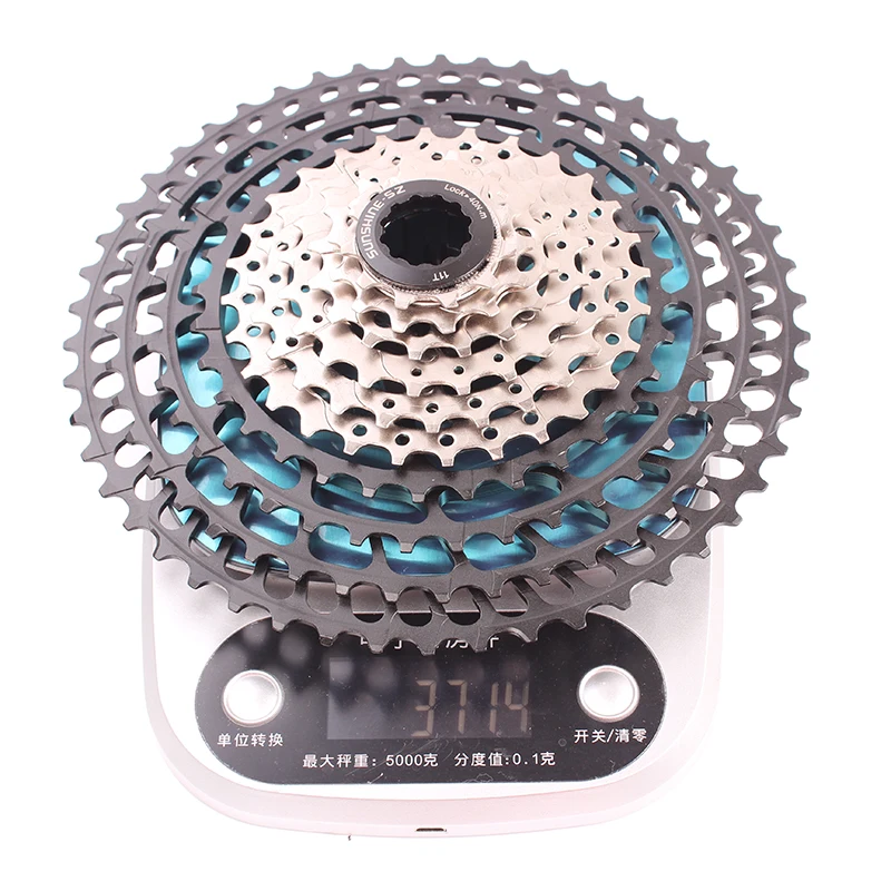 SUNSHININE-SZ 10 скоростью 11-46/50T механизм трещотки для велосипеда MTB горный велосипед кассета 33 скорость Большой маховик