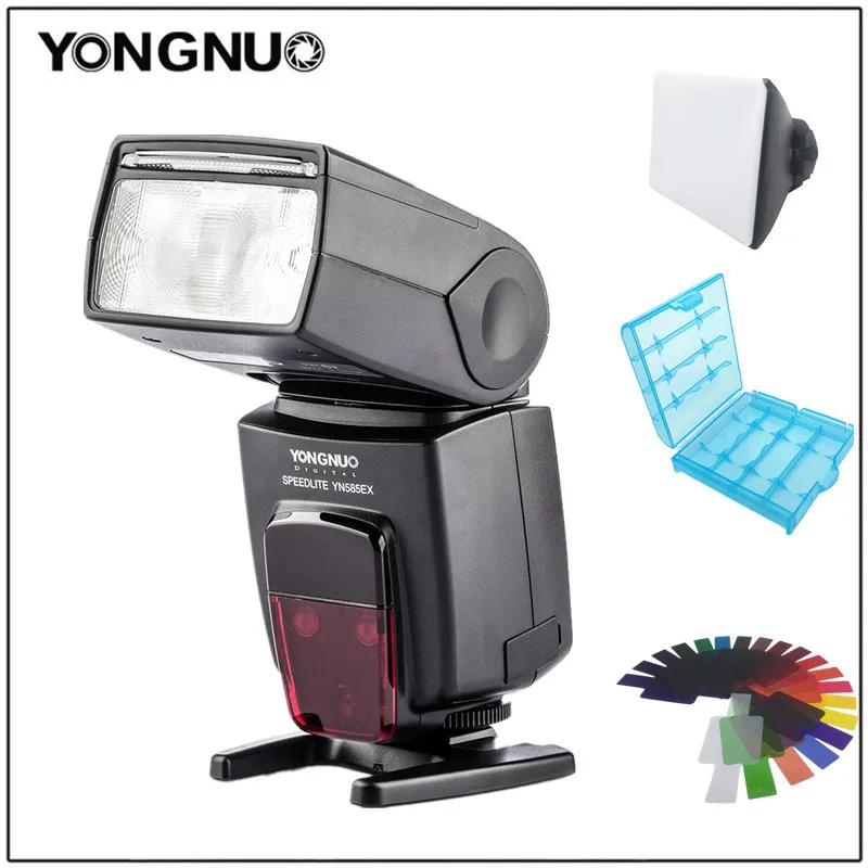 

YONGNUO Speedlite YN585EX P-TTL Wireless Camera Flash for Pentax K-70 K-50 K-1 K-S1 K-S2 K3II K5 K50 KS2 K100 K-500 K-3 etc.