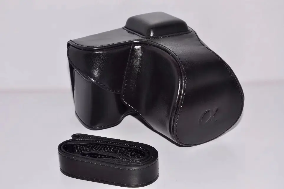 Чехол для камеры из искусственной кожи Sony Alpha NEX 5/NEX 5T/NEX 5R/NEX 5N 5/5 T/5R/5N NEX5T NEX5N 5T 5C 5R 16 50