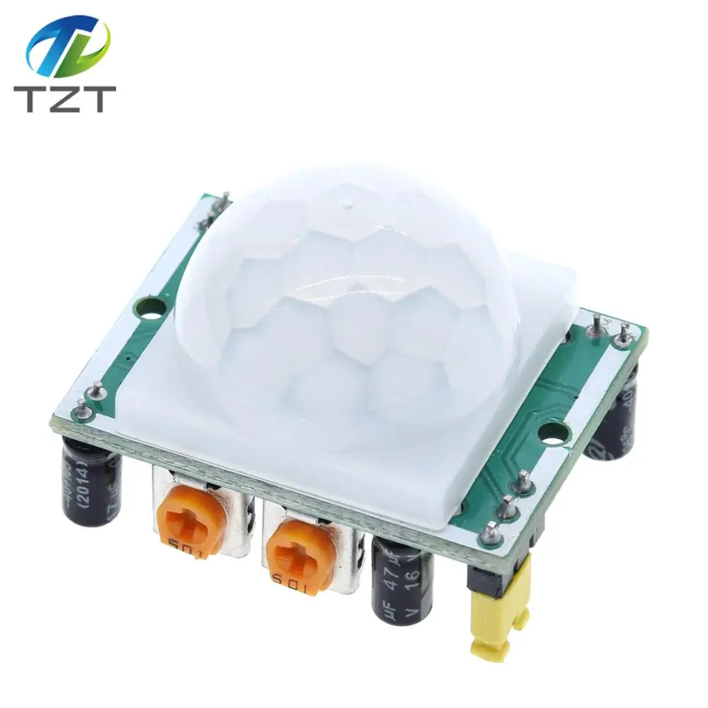 

50pcs NEW PIR Sensor Human Body detecting module Pyroelectric HC-SR501 For Arduino MCU