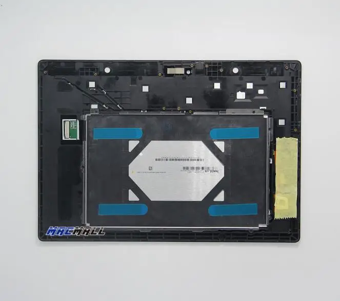 Black Новинка для lenovo Tab 2 A10-70 A10-70F A10-70L Замена ЖК-дисплей Дисплей Сенсорный экран+ рамка в сборе 10," черный, белый цвет - Цвет: Black