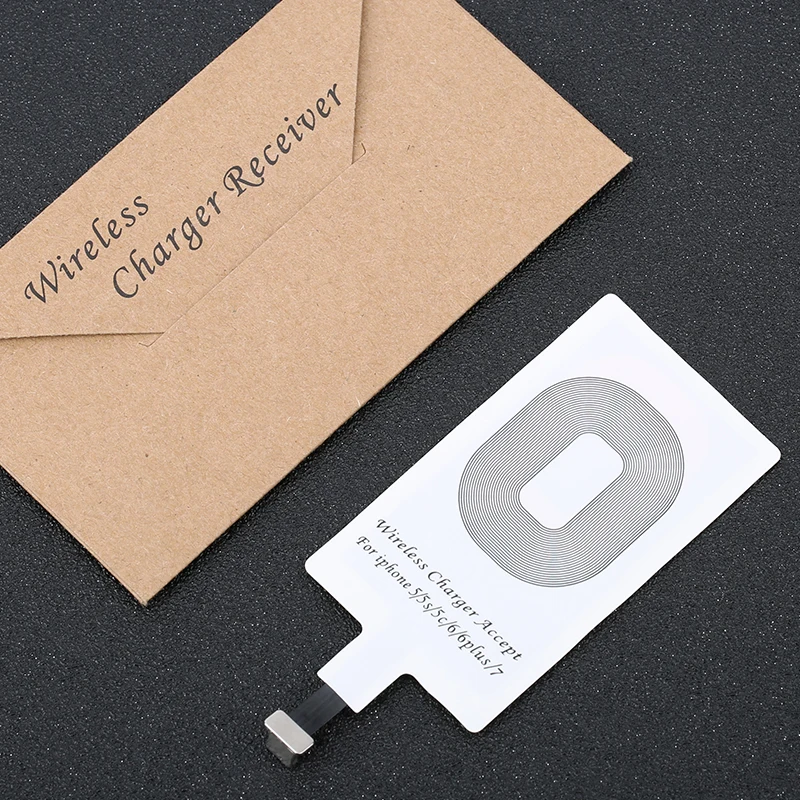 Микро USB Type c QI Беспроводное зарядное устройство приемник Универсальный