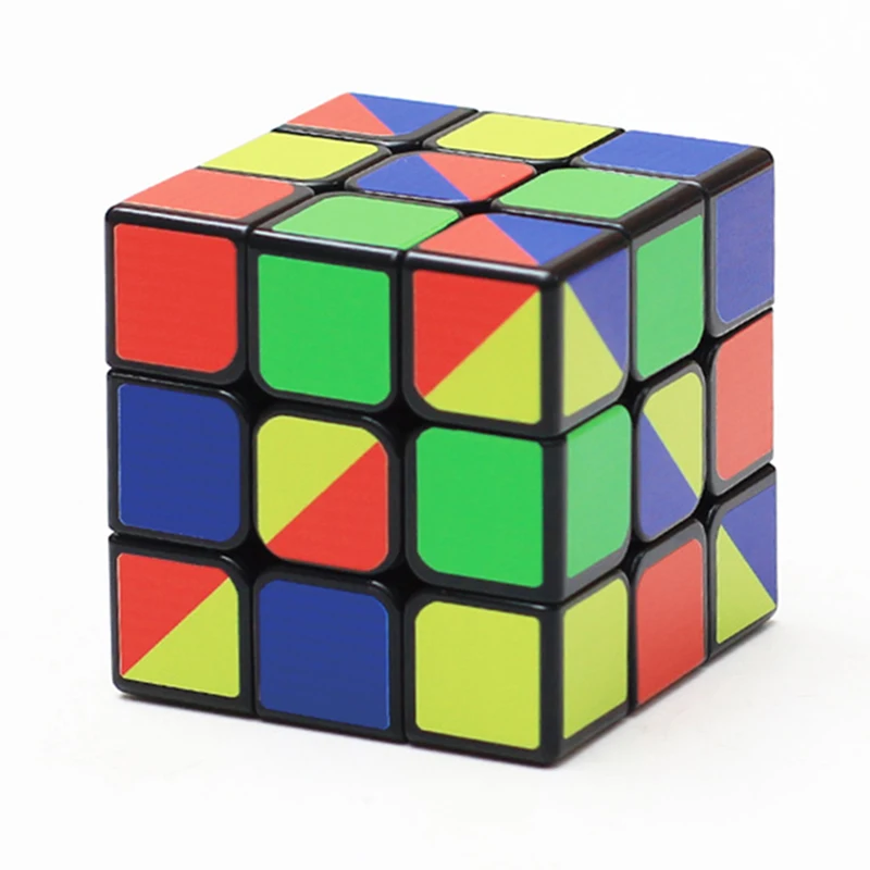

Rainbow Magic Cube 3X3X3 Professional Competition Speed Puzzle Cube Toys Intelligent Gifts For Children Stickerless Cubo Magico