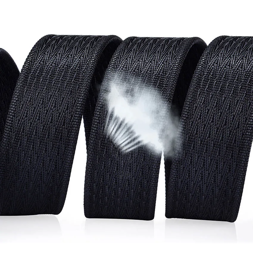 Новинка 2017 года бренд двойной пряжкой холст ремень Для мужчин спорта на открытом