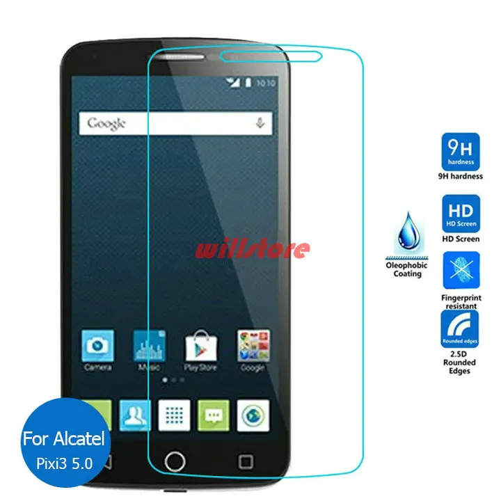 Закаленное Стекло Экран Защитная пленка для Alcatel One Touch Pop 2 3 4 4+ 4S S7/Pixi 3 4 3,5 4,0 4,5 5 5,0 5,5 6 6,0/первый