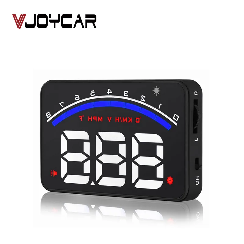 VJOYCAR M6 автомобилей HUD автомобиля Head Up Дисплей OBD2 Overspeed Предупреждение Системы