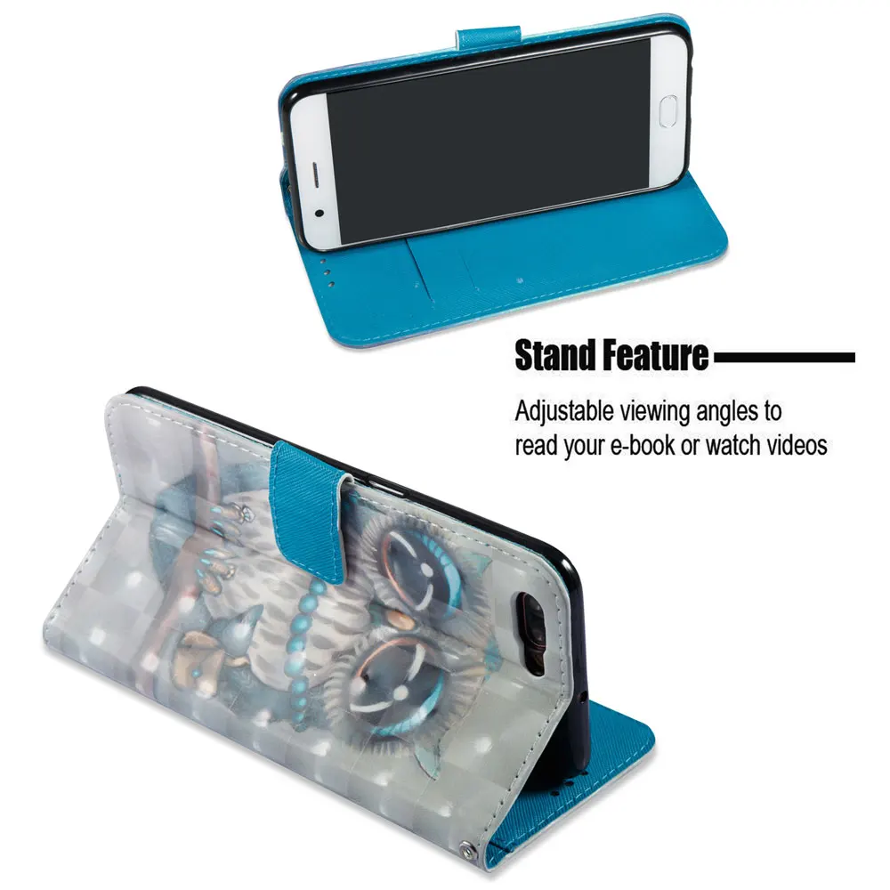 Новый раскрашенный чехол для OPPO R9S R11 цветок картина с изображением единорога