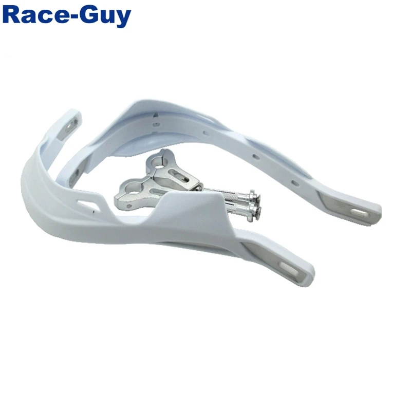 Белый 7/8 &quot22 мм ручной протектор для Pit Dirt Bike Enduro ATV Quad 4 Wheeler Мотоцикл YCF SSR SDG IMR Kayo