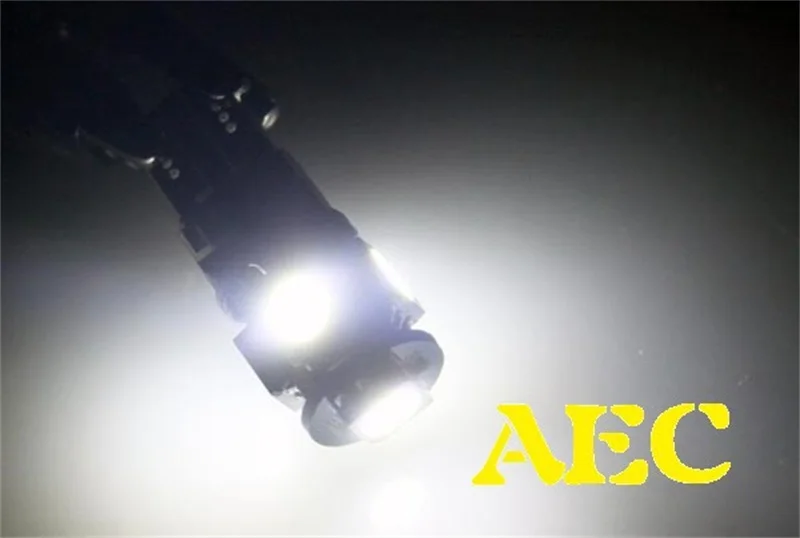 100 шт. Новый T10 Canbus 5SMD 5050 светодиод W5W 194 5 SMDwedge парковосветильник пол свет Авто