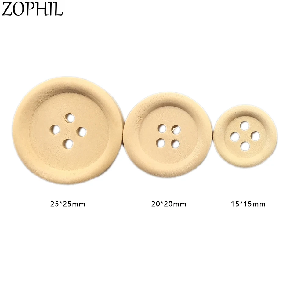 ZOPHIL 50 шт. разные размеры основной цвет Круглый модная рубашка пуговицы
