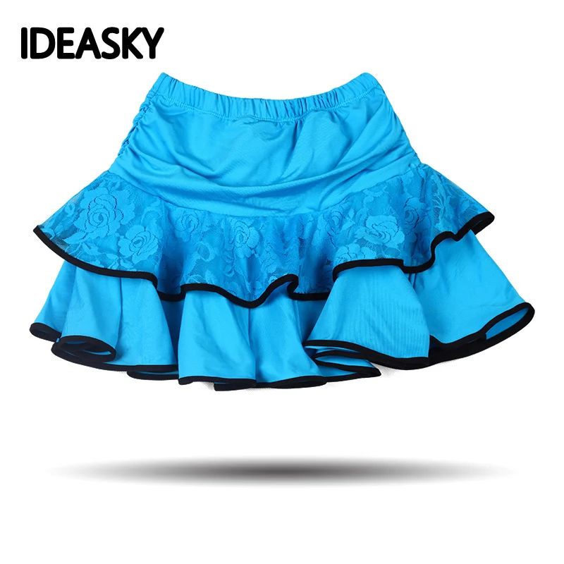 Детское кружевное платье для латиноамериканских танцев с бахромой|dance dress for
