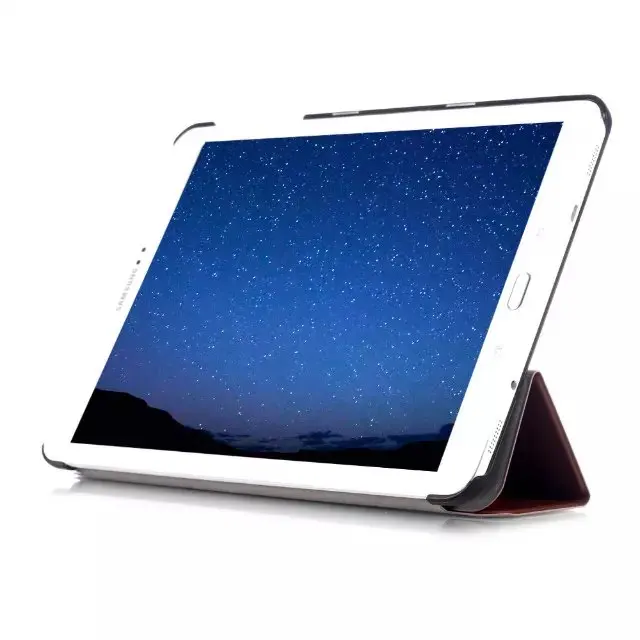 Ультратонкий флип-чехол из искусственной кожи для Samsung Galaxy Tab S2 9 7 дюймов