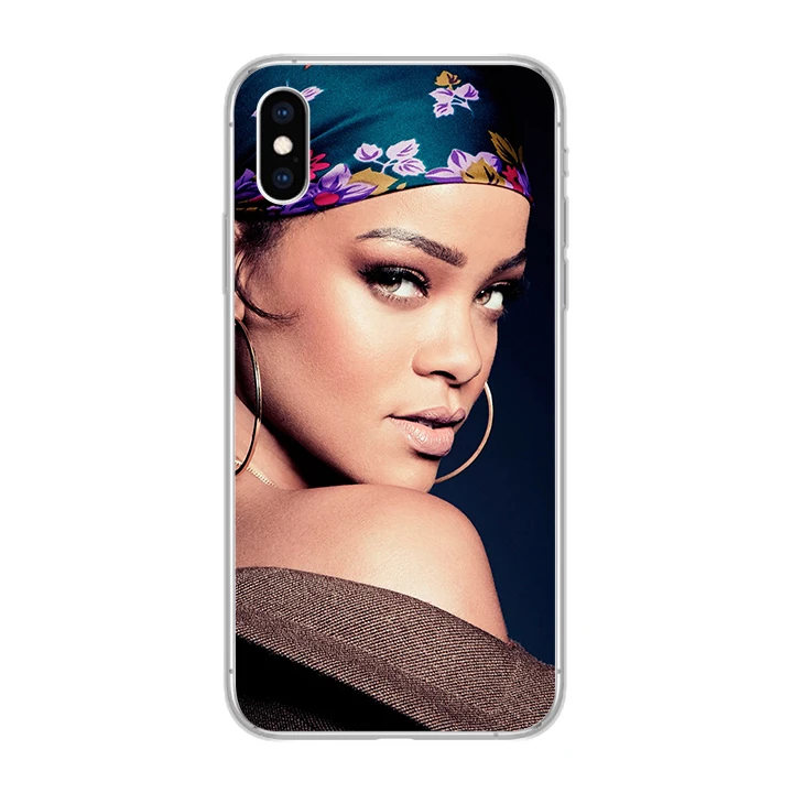 Ciciber чехлы для телефонов IPhone 11 Pro Max 8 7 6 6s Plus SE 5S Мягкий чехол из ТПУ X Xs XR XS Rihanna Funda Coque