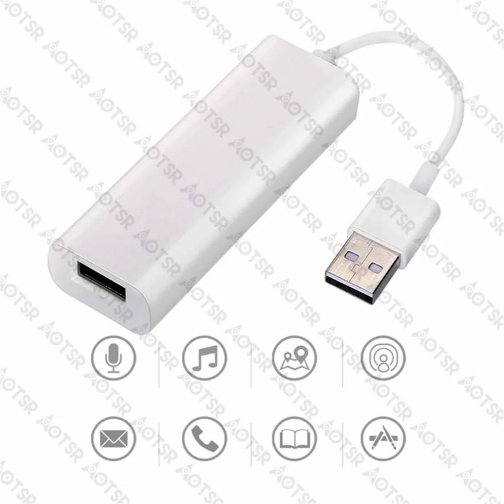 Подключи и играй USB CarPlay ключ для iPhone IOS системы Android телефона автомобиля DVD плеер
